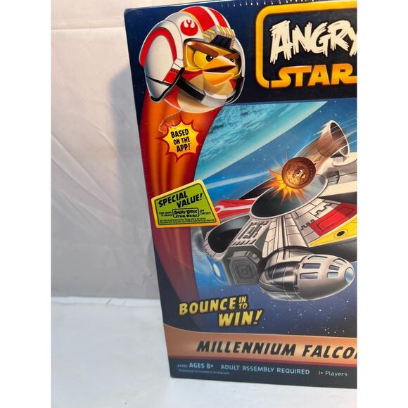 Angry Birds Star Wars Millennium Falcon Bounce Board Game Hasbro - NIB - Picture 3 of 8